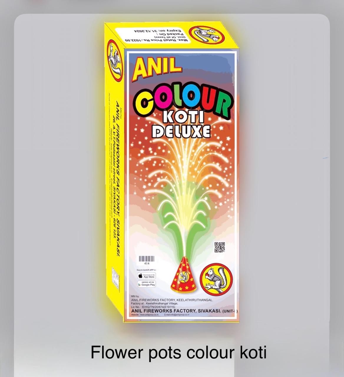 Flower Pots Colour Koti